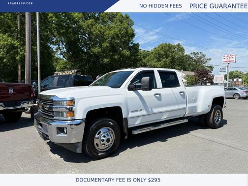 White 2015 Chevrolet Silverado 3500 LTZ