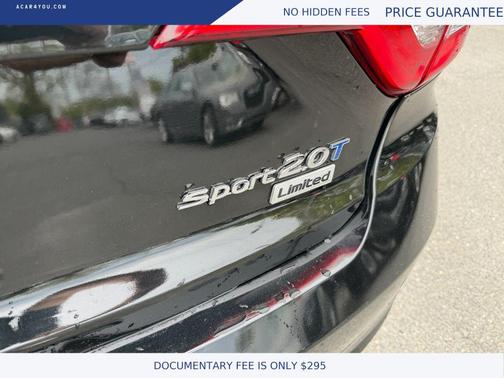 Black 2015 Hyundai SONATA Limited 2.0T