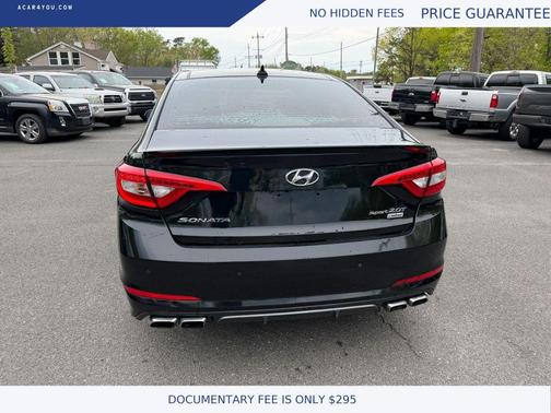 Black 2015 Hyundai SONATA Limited 2.0T