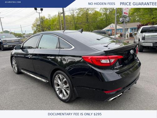 Black 2015 Hyundai SONATA Limited 2.0T