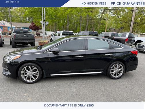 Black 2015 Hyundai SONATA Limited 2.0T