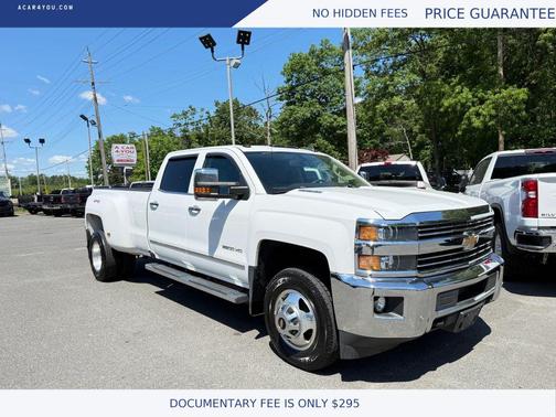 White 2015 Chevrolet Silverado 3500 LTZ