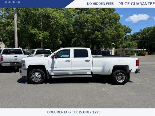 White 2015 Chevrolet Silverado 3500 LTZ