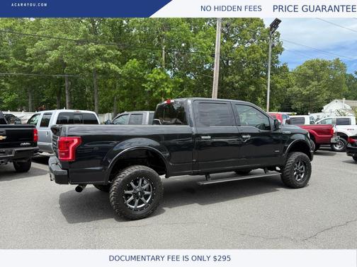 Black 2015 Ford F-150 Platinum
