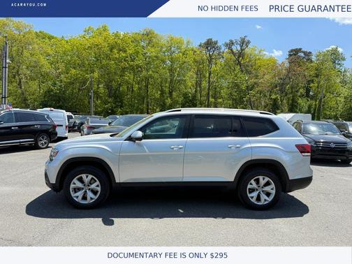 Silver 2019 Volkswagen Atlas 3.6L SE w/Technology