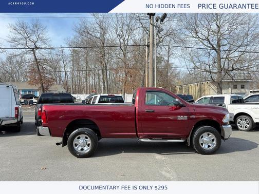 Burgundy 2018 RAM 3500 Tradesman Regular Cab 4x4 8' Box