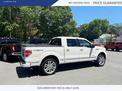 White 2013 Ford F-150 Platinum