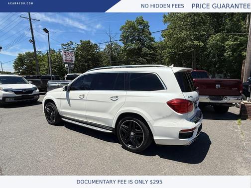 White 2015 Mercedes-Benz GL-Class 4MATIC