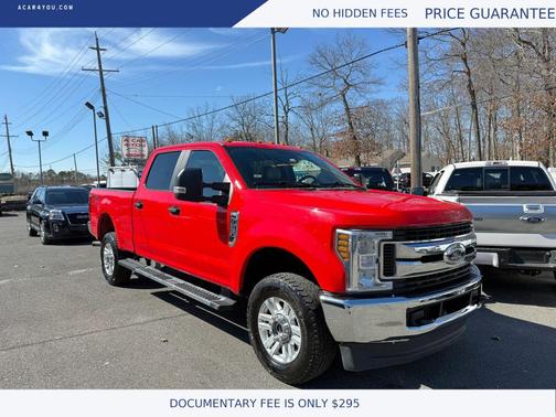 Red 2019 Ford F-250 XL