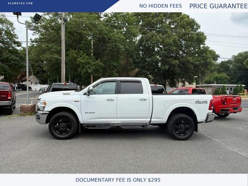 White 2019 RAM 2500 Laramie Crew Cab 4x4 6'4' Box
