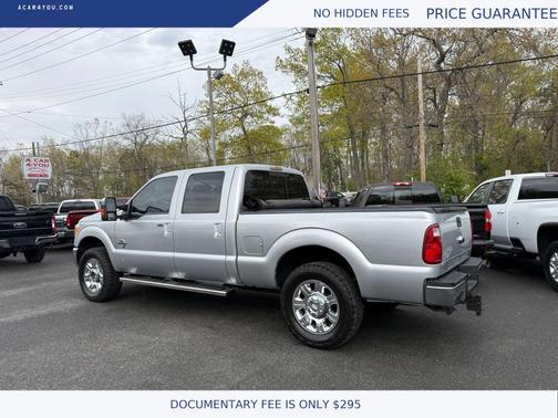Silver 2013 Ford F-250 Lariat