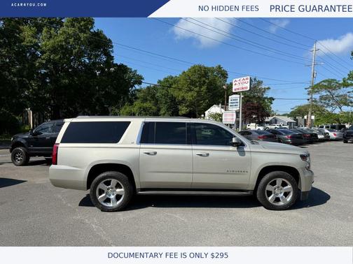 Beige 2016 Chevrolet Suburban LT