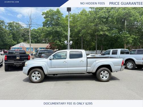 Silver 2005 Toyota Tacoma Double Cab