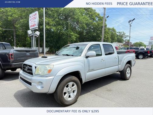 Silver 2005 Toyota Tacoma Double Cab