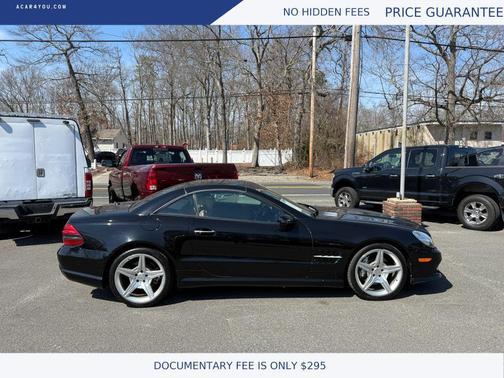 Black 2011 Mercedes-Benz SL-Class SL 550 Roadster 2D
