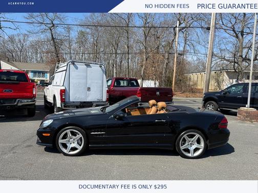 Black 2011 Mercedes-Benz SL-Class SL 550 Roadster 2D