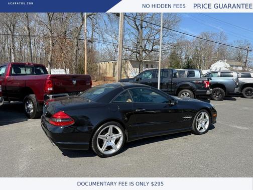 Black 2011 Mercedes-Benz SL-Class SL 550 Roadster 2D