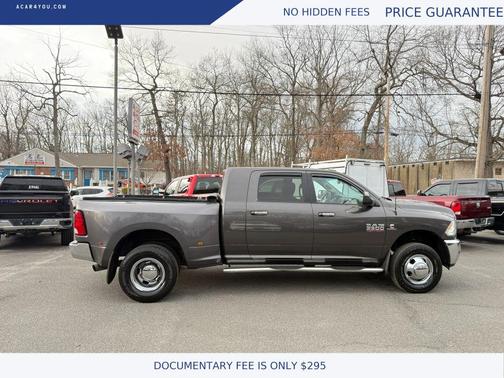 Gray 2017 RAM 3500 Big Horn Mega Cab 4x4 6'4' Box