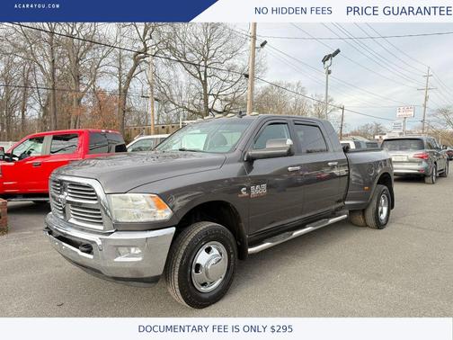 Gray 2017 RAM 3500 Big Horn Mega Cab 4x4 6'4' Box