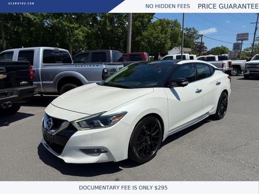 White 2016 Nissan Maxima 3.5 SR