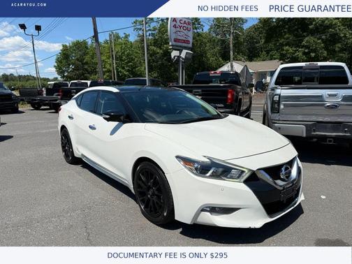 White 2016 Nissan Maxima 3.5 SR