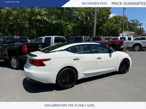 White 2016 Nissan Maxima 3.5 SR