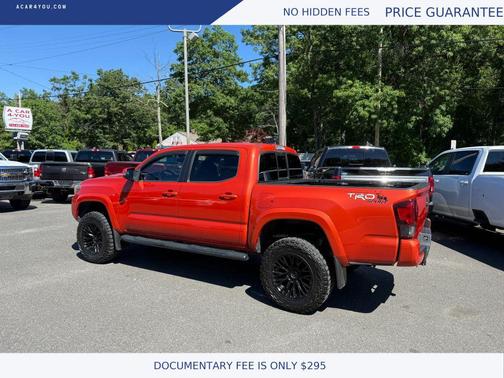 Orange 2016 Toyota Tacoma TRD Sport