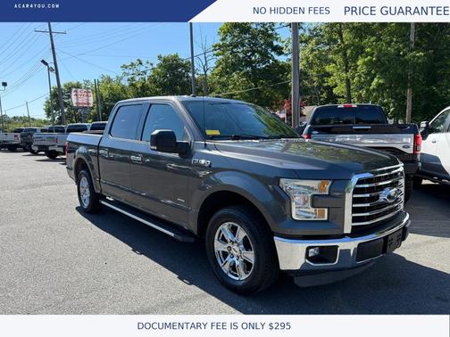 Gray 2016 Ford F-150 XLT