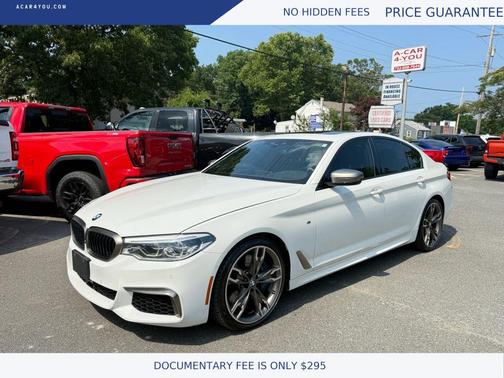 White 2019 BMW M550 i Xdrive