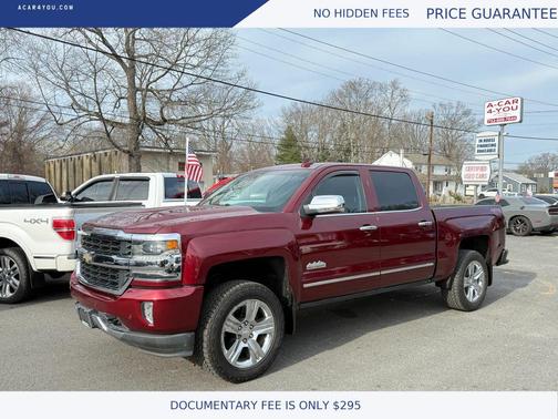 Red 2017 Chevrolet Silverado 1500 High Country