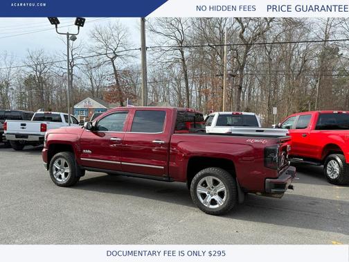 Red 2017 Chevrolet Silverado 1500 High Country