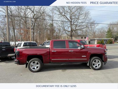 Red 2017 Chevrolet Silverado 1500 High Country