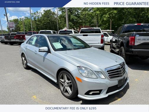 Silver 2011 Mercedes-Benz E-Class E 550 4MATIC Sedan 4D