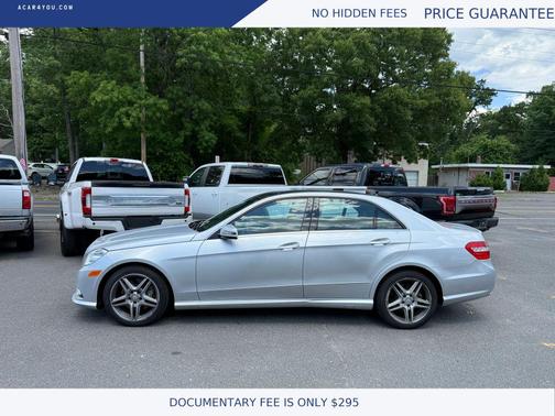Silver 2011 Mercedes-Benz E-Class E 550 4MATIC Sedan 4D