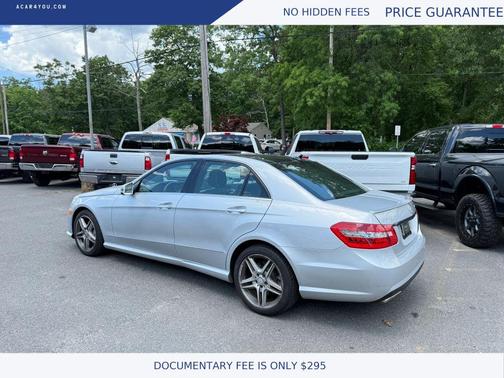 Silver 2011 Mercedes-Benz E-Class E 550 4MATIC Sedan 4D
