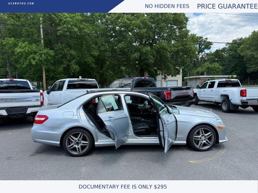 Silver 2011 Mercedes-Benz E-Class E 550 4MATIC Sedan 4D