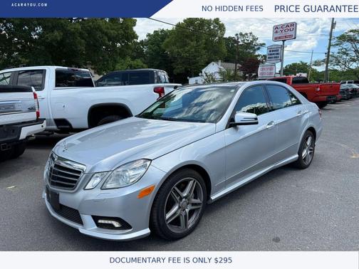 Silver 2011 Mercedes-Benz E-Class E 550 4MATIC Sedan 4D