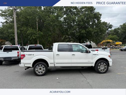 White 2013 Ford F-150 Platinum