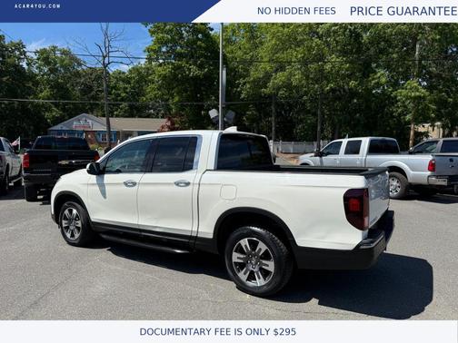 White 2017 Honda Ridgeline RTL-E