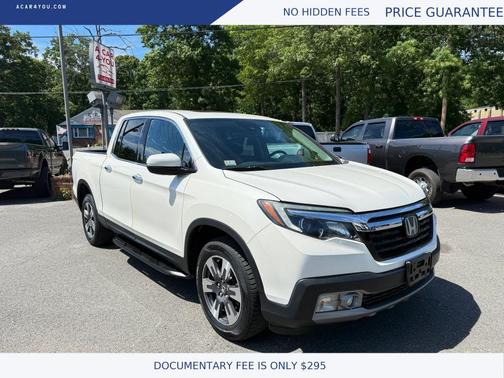 White 2017 Honda Ridgeline RTL-E