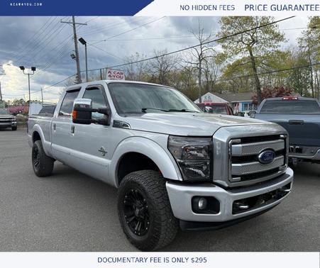 Silver 2015 Ford F-250 Platinum
