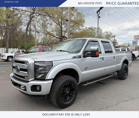 Silver 2015 Ford F-250 Platinum