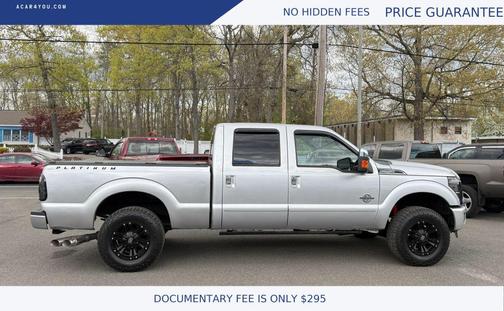 Silver 2015 Ford F-250 Platinum
