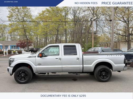 Silver 2015 Ford F-250 Platinum