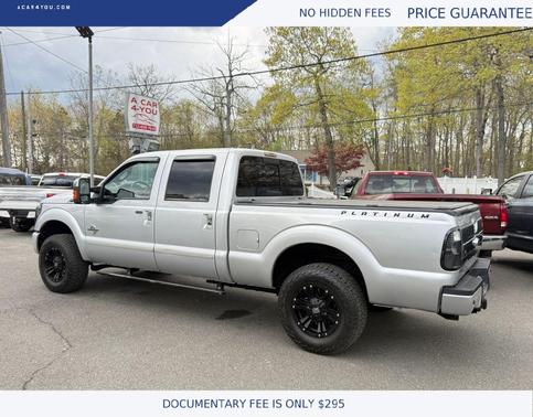 Silver 2015 Ford F-250 Platinum