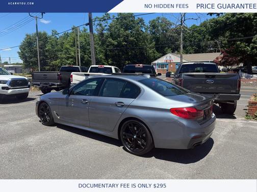 Gray 2019 BMW M550 i Xdrive