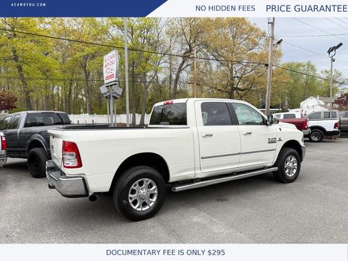 White 2018 RAM 2500 Laramie Crew Cab 4x4 6'4' Box