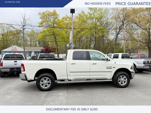 White 2018 RAM 2500 Laramie Crew Cab 4x4 6'4' Box
