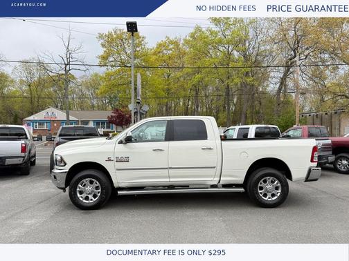 White 2018 RAM 2500 Laramie Crew Cab 4x4 6'4' Box