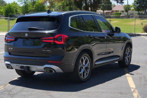 Black Sapphire Metallic 2024 BMW X3 xDrive30i